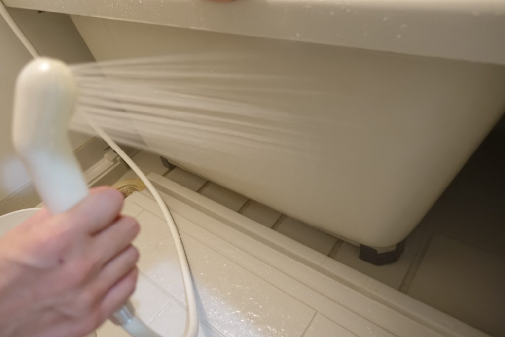 50℃のシャワーでカビ予防&退治